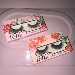 Ioni eyelashes 3D faux mink lashes 100% Hand Made